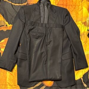 Bespoke COPPLEY 1883 Custom Suit 42W 34T | Luxury Wool | Westport Big & Tall